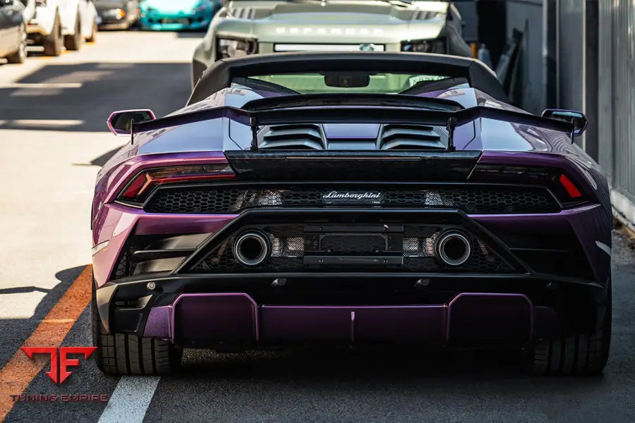 LAMBORGHINI HURACAN LP610 & LP580 & EVO COUPE ONLY BKSSII STYLE REAR WIDE FENDER FLARE (Copy) BSD