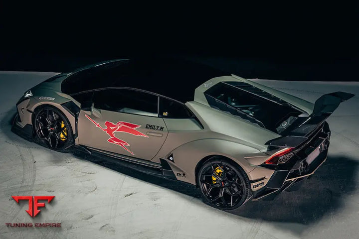 LAMBORGHINI HURACAN LP610 & LP580 & EVO COUPE ONLY BKSSII STYLE REAR WIDE FENDER FLARE BSD