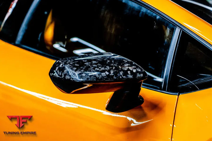 LAMBORGHINI HURACAN LP610 & LP580 & EVO & STO & PERFORMANTE AUTOCLAVE CARBON FIBER MIRROR HOUSING REPALCEMENT BSD