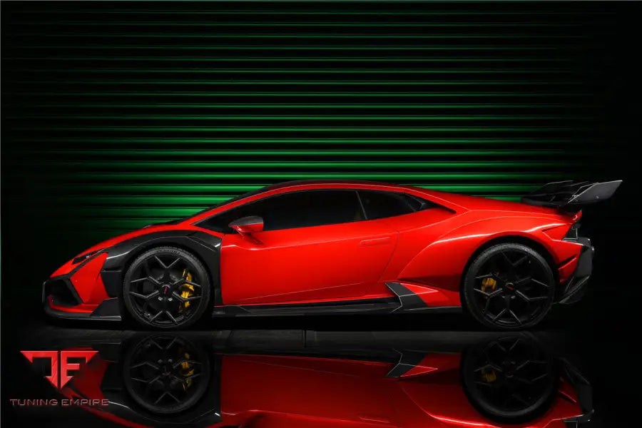 LAMBORGHINI HURACAN LP610 & LP580 & EVO & STO & TECNICA BKSSII STYLE SIDE SKIRTS BSD