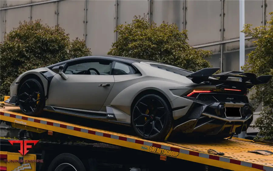 LAMBORGHINI HURACAN LP610 & LP580 & EVO & STO & TECNICA BKSSII STYLE SIDE SKIRTS BSD