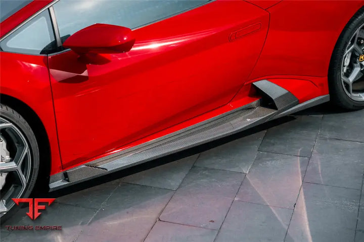 LAMBORGHINI HURACAN LP610 & LP580 & EVO & STO & TECNICA BKSSII STYLE SIDE SKIRTS BSD