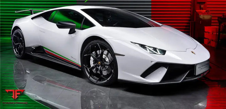 LAMBORGHINI HURACAN LP610 & LP580 & EVO & STO & TECNICA PEVO STYLE SIDE SKIRTS BSD