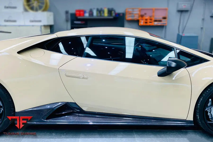LAMBORGHINI HURACAN LP610 & LP580 & EVO & STO & TECNICA PEVO STYLE SIDE SKIRTS BSD