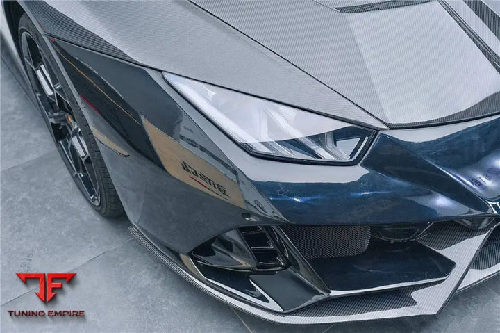 LAMBORGHINI HURACAN LP610 & LP580 & EVO & TECNICA EVO-4WD STYLE PARTIAL CARBON FRONT BUMPER BSD