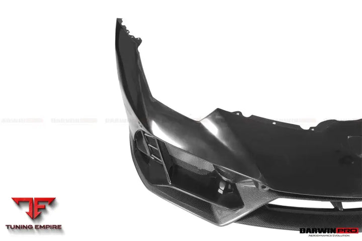LAMBORGHINI HURACAN LP610 & LP580 & EVO & TECNICA EVO-4WD STYLE PARTIAL CARBON FRONT BUMPER BSD