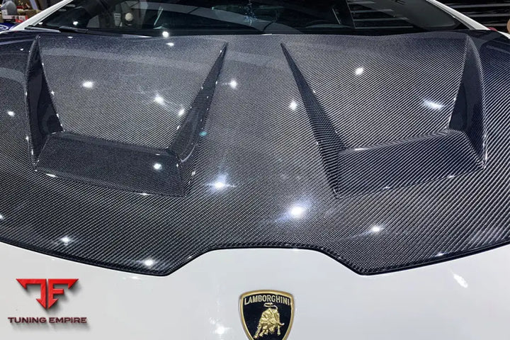 LAMBORGHINI HURACAN LP610 & LP580 & EVO & TECNICA BKSS STYLE CARBON FIBER HOOD BSD