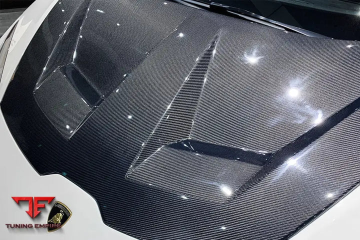 LAMBORGHINI HURACAN LP610 & LP580 & EVO & TECNICA BKSS STYLE CARBON FIBER HOOD BSD