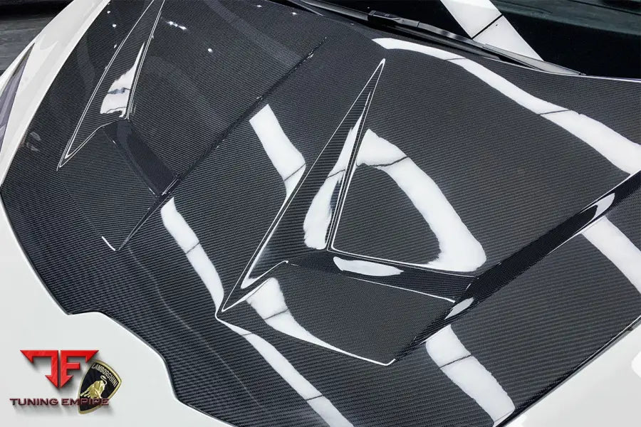 LAMBORGHINI HURACAN LP610 & LP580 & EVO & TECNICA BKSS STYLE CARBON FIBER HOOD BSD