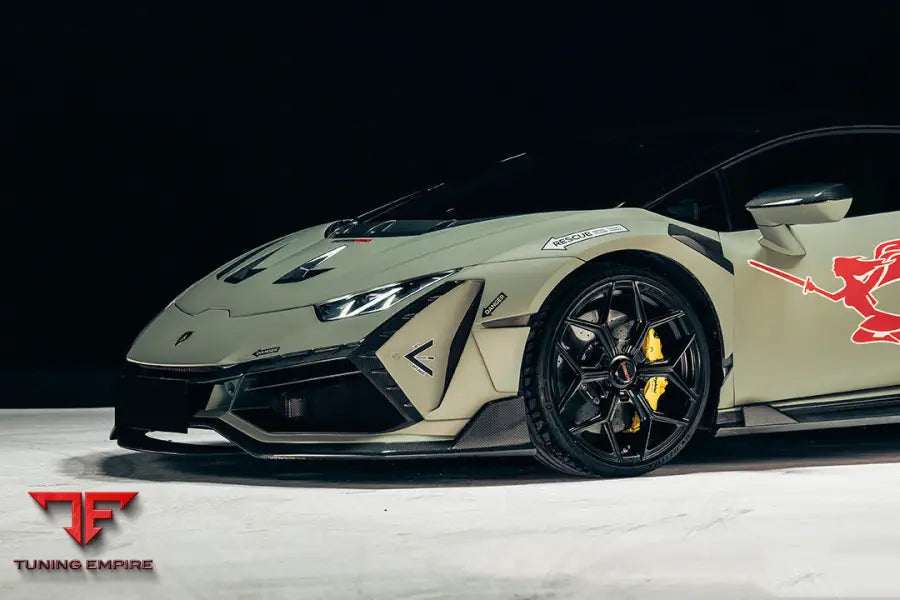 LAMBORGHINI HURACAN LP610 & LP580 & EVO & TECNICA BKSSII STYLE FRONT BUMPER BSD