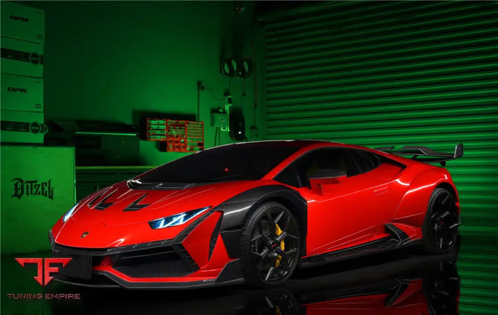 LAMBORGHINI HURACAN LP610 & LP580 & EVO & TECNICA BKSSII STYLE FRONT WIDE FENDER BSD