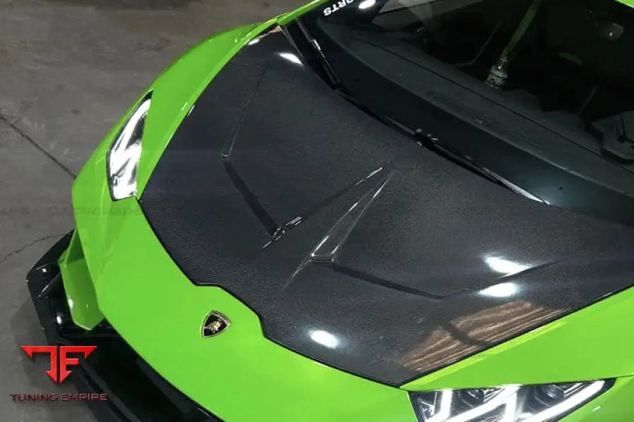 LAMBORGHINI HURACAN LP610 & LP580 & EVO & TECNICA CADO STYLE CARBON FIBER HOOD BSD