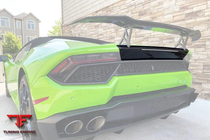 LAMBORGHINI HURACAN LP610 & LP580 & EVO & TECNICA OEM STYLE CARBON FIBER WING BASE BSD
