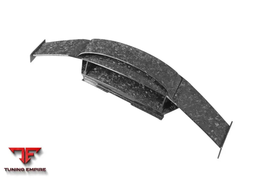 LAMBORGHINI HURACAN LP610 & LP580 & EVO & TECNICA MD STYLE CARBON FIBER TRUNK SPOILER WITH BASE BSD