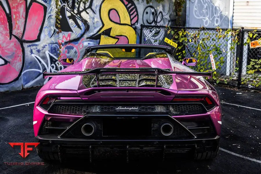 LAMBORGHINI HURACAN LP610 & LP580 & EVO & TECNICA OD STYLE CARBON FIBER SPOILER BSD