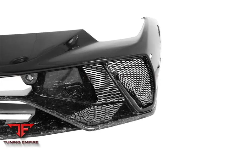 LAMBORGHINI HURACAN LP610 & LP580 & EVO & TECNICA PERFORMANTE STYLE PARTIAL CARBON FRONT BUMPER BSD