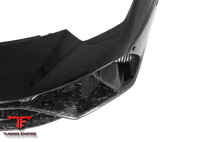 LAMBORGHINI HURACAN LP610 & LP580 & EVO & TECNICA PERFORMANTE STYLE PARTIAL CARBON FRONT BUMPER BSD
