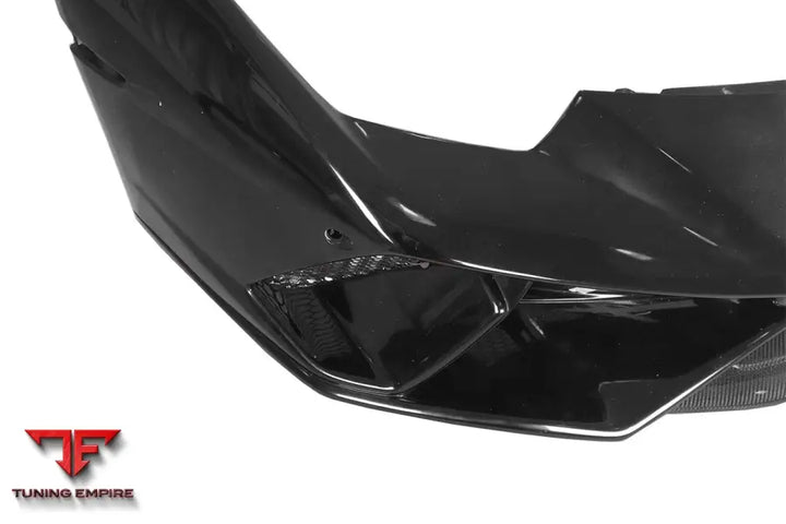 LAMBORGHINI HURACAN LP610 & LP580 & EVO & TECNICA PERFORMANTE STYLE PARTIAL CARBON FRONT BUMPER BSD