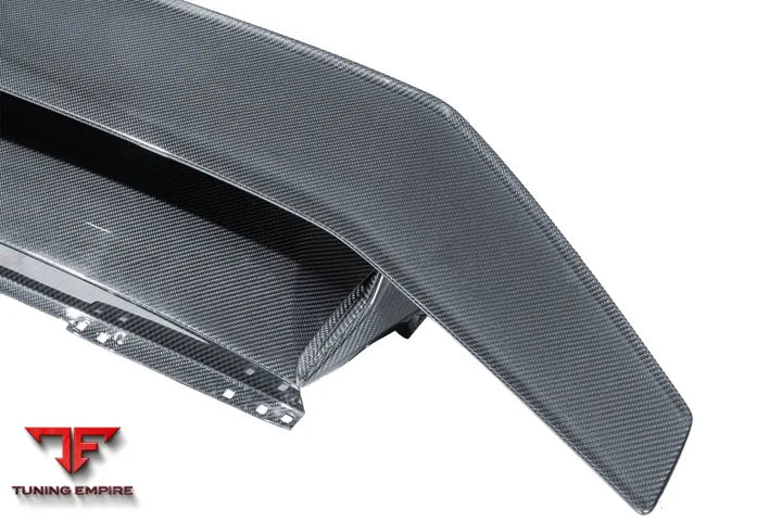 LAMBORGHINI HURACAN LP610 & LP580 & EVO TECNICA STYLE DRY CARBON FIBER TRUNK SPOILER WING BSD