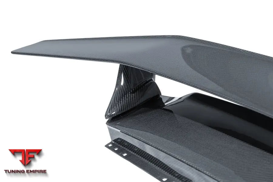 LAMBORGHINI HURACAN LP610 & LP580 & EVO TECNICA STYLE DRY CARBON FIBER TRUNK SPOILER WING BSD