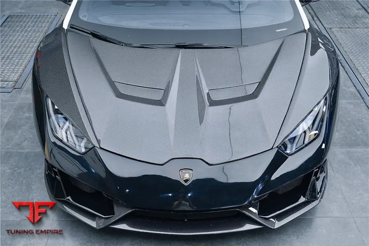 LAMBORGHINI HURACAN LP610 & LP580 & EVO & TECNICA VRS STYLE CARBON FIBER HOOD BSD