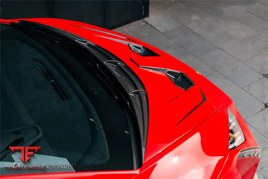 LAMBORGHINI HURACAN LP610 & LP580 & EVO & TECNICA VRS STYLE CARBON FIBER HOOD BSD