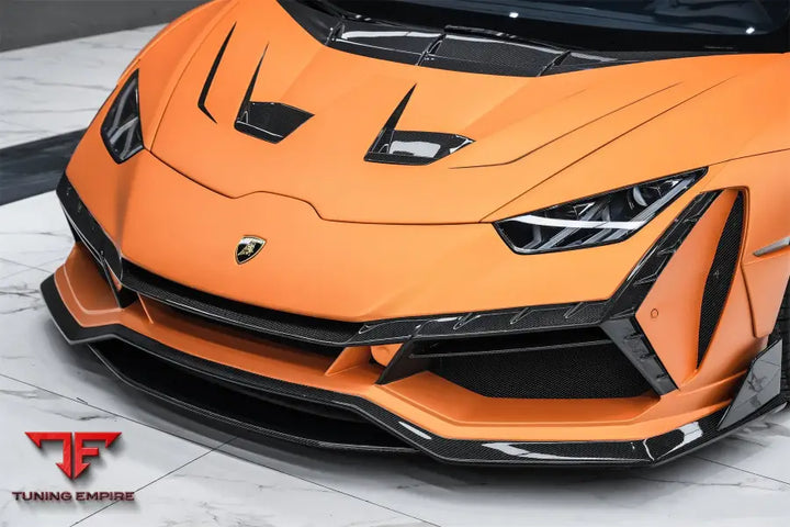 LAMBORGHINI HURACAN LP610 & LP580 & EVO & TECNICA VRS STYLE CARBON FIBER HOOD BSD