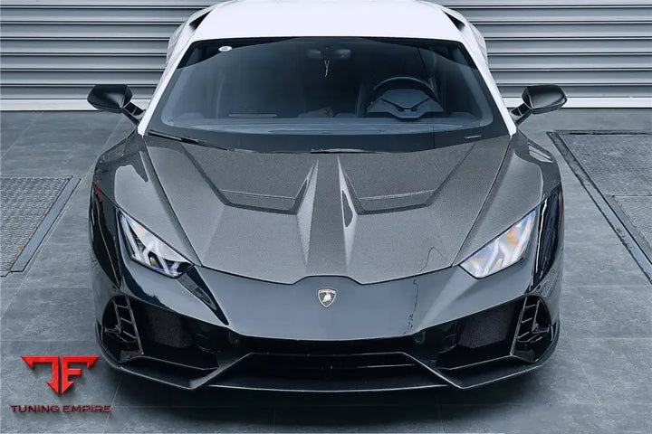 LAMBORGHINI HURACAN LP610 & LP580 & EVO & TECNICA VRS STYLE CARBON FIBER HOOD BSD