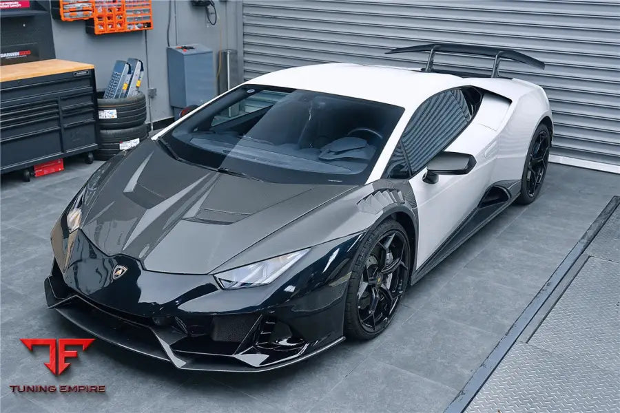 LAMBORGHINI HURACAN LP610 & LP580 & EVO & TECNICA VRS STYLE CARBON FIBER HOOD BSD