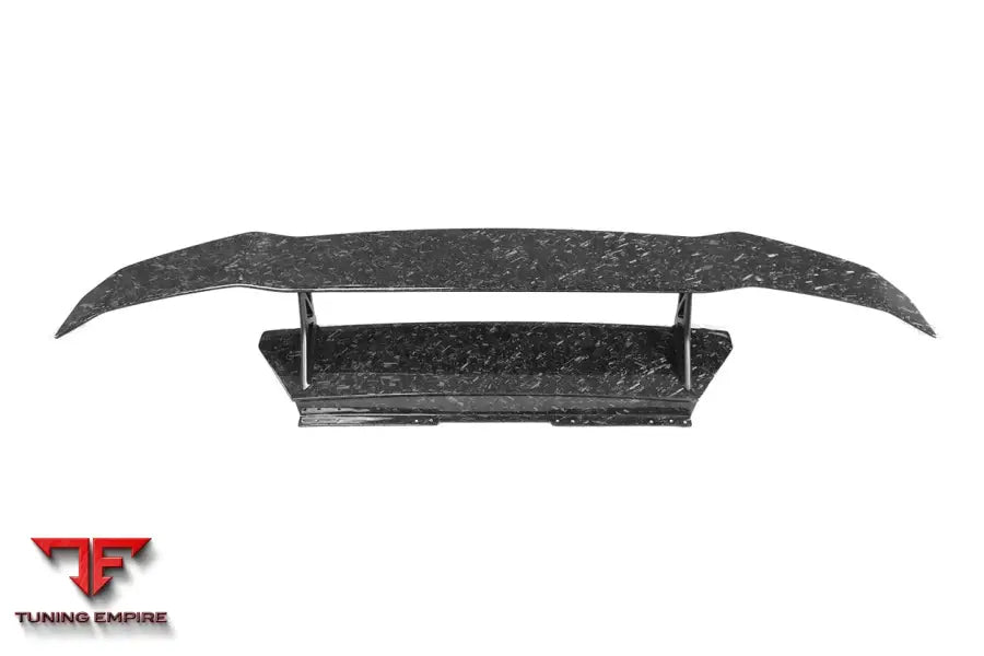 LAMBORGHINI HURACAN LP610 & LP580 & EVO & TECNICA VRS STYLE CARBON FIBER TRUNK SPOILER WITH BASE BSD