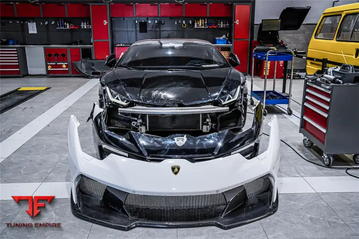 LAMBORGHINI HURACAN LP610 & LP580 & EVO & TECNICA VRS STYLE FRONT BUMPER BSD
