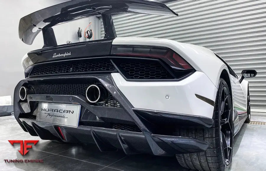 LAMBORGHINI HURACAN LP610 & LP580 PERFORMANTE STYLE PARTIAL CARBON FIBER AERO - FULL KIT BSD