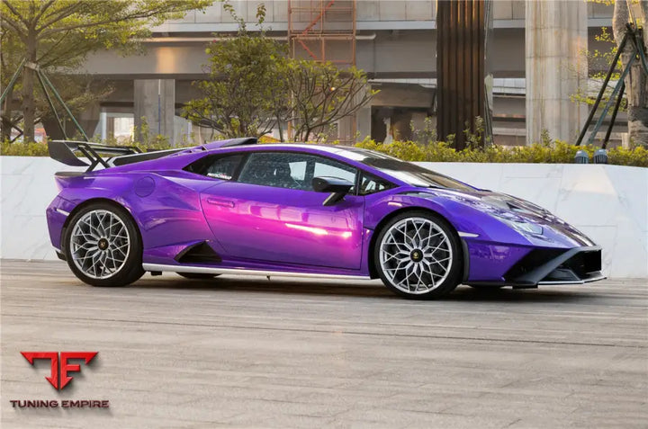 LAMBORGHINI HURACAN LP610 & LP580 PERFORMANTE STYLE PARTIAL CARBON REAR BUMPER BSD