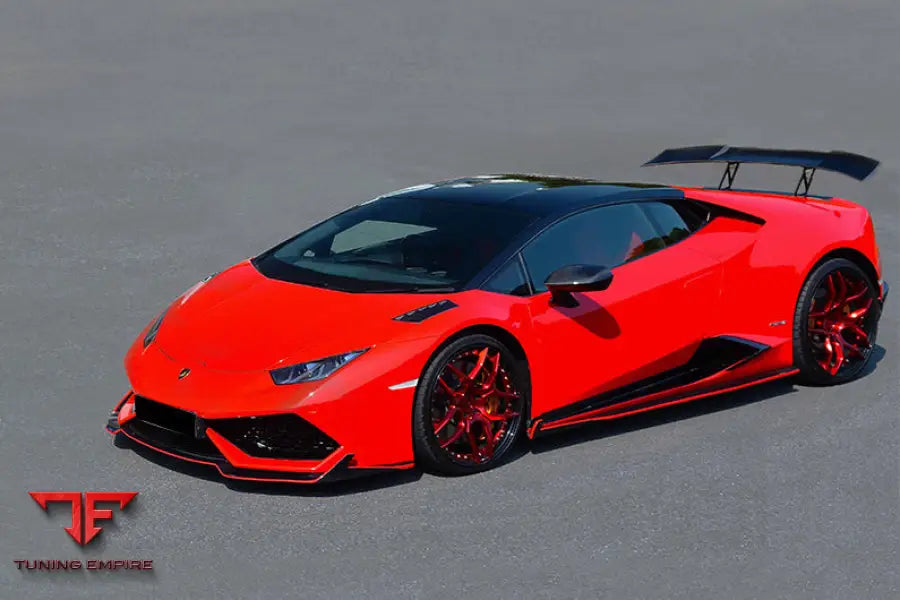 LAMBORGHINI HURACAN LP610 & LP580 RZS STYLE CARBON FIBER SIDE SKIRTS UNDER BOARD BSD