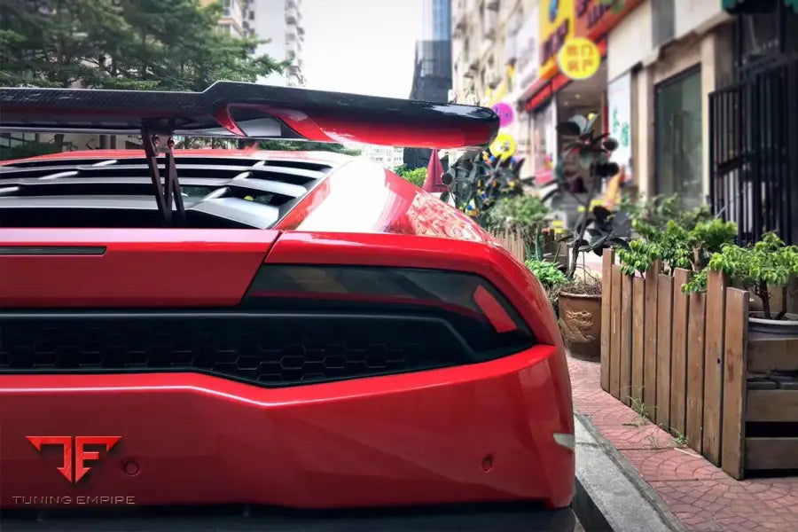 LAMBORGHINI HURACAN LP610/ LP580 RZS STYLE CARBON FIBER TRUNK SPOILER BSD