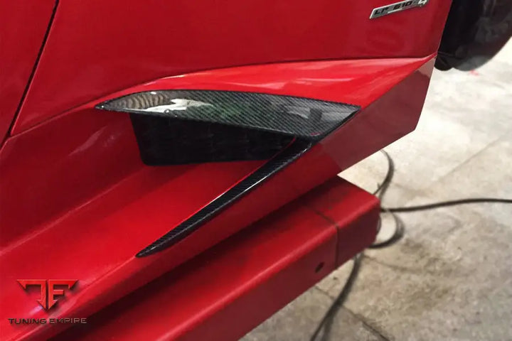 LAMBORGHINI HURACAN LP610&LP580 RZS STYLE SIDE SKIRTS VENT CANARDS BSD
