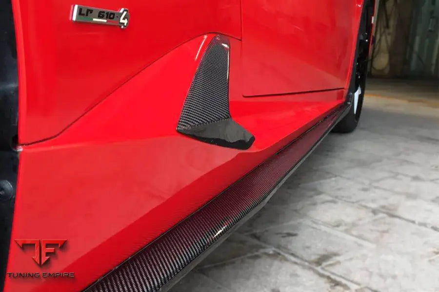 LAMBORGHINI HURACAN LP610&LP580 RZS STYLE SIDE SKIRTS VENT CANARDS BSD
