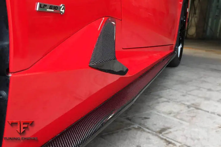 LAMBORGHINI HURACAN LP610&LP580 RZS STYLE SIDE SKIRTS VENT CANARDS BSD