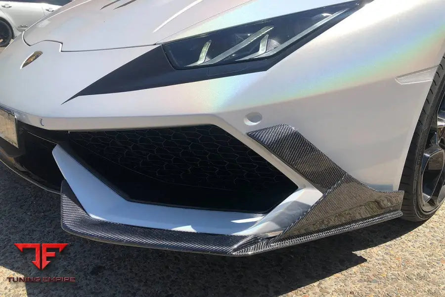 LAMBORGHINI HURACAN LP610 MD STYLE CARBON FIBER FRONT LIP BSD