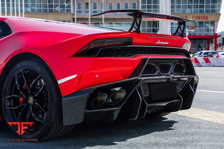 LAMBORGHINI HURACAN LP610 OE STYLE CARBON REAR BUMPER GRILLE BSD