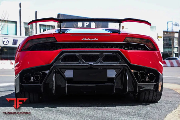 LAMBORGHINI HURACAN LP610 OE STYLE CARBON REAR BUMPER GRILLE BSD