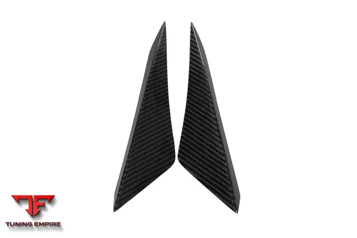 LAMBORGHINI HURACAN LP610 RZS STYLE CARBON FIBER FRONT BUMPER CANARD BSD