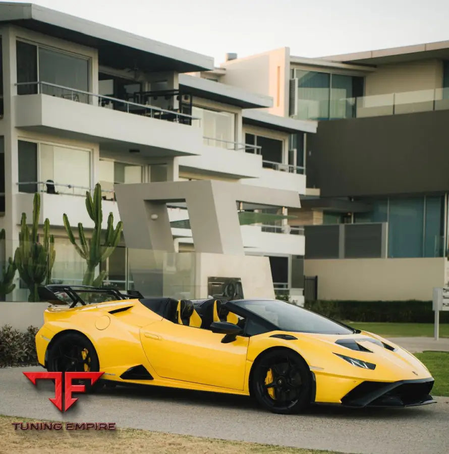 LAMBORGHINI HURACAN SPIDER FULL CARBON STO UPGRADE KIT