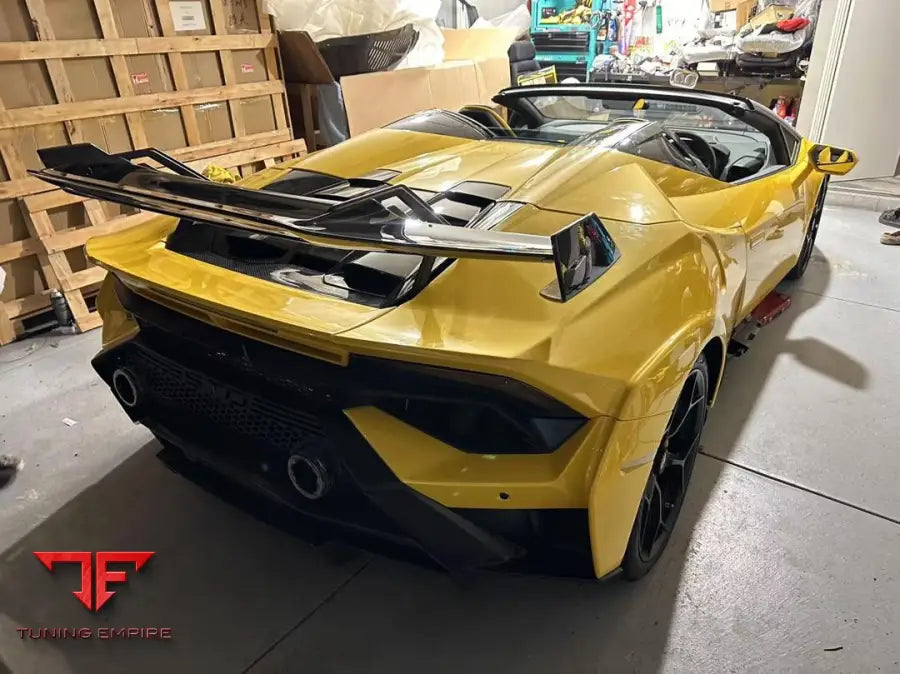 LAMBORGHINI HURACAN SPIDER FULL CARBON STO UPGRADE KIT
