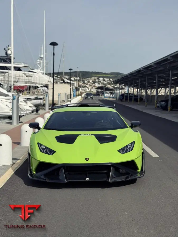 LAMBORGHINI HURACAN STO CARBON FRONT SPLITTER - Price on request - Body Kit
