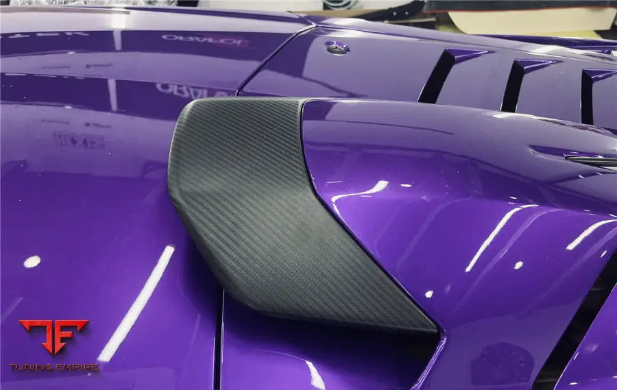 LAMBORGHINI HURACAN STO DRY CARBON FIBER ENGINE ROOM VENT BSD