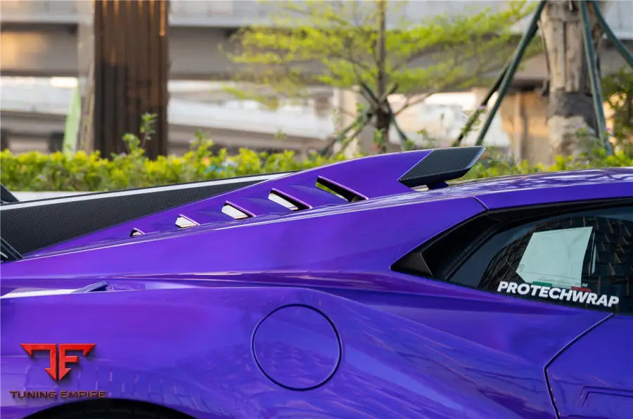 LAMBORGHINI HURACAN STO DRY CARBON FIBER ENGINE ROOM VENT BSD