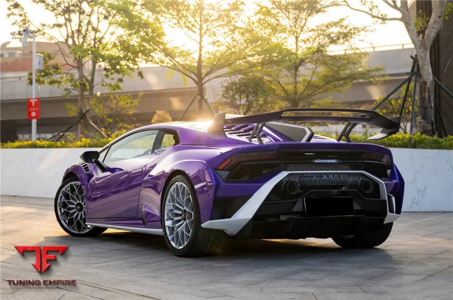 LAMBORGHINI HURACAN STO DRY CARBON FIBER REAR DIFFUSER BSD