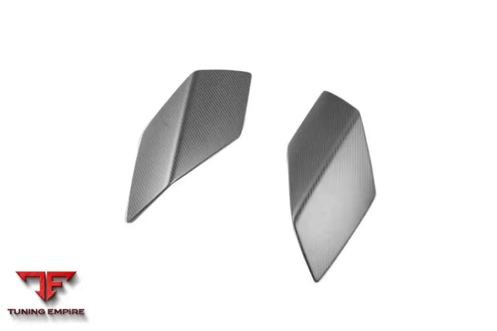 LAMBORGHINI HURACAN STO DRY CARBON FIBER TRUNK SPOILER SIDE WINGLETS BSD