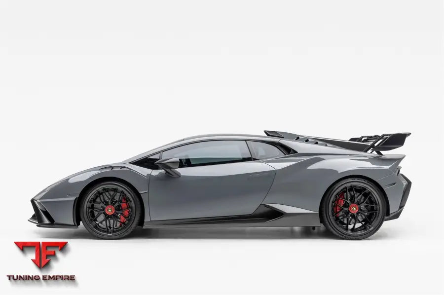 LAMBORGHINI HURACAN STO FORGED WHEELS AND EXHAUST SYSTEM